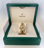 Rolex Day-Date 40 Yellow Gold Champagne Diamond Dial & Fluted Bezel President Bracelet 228238 - - Image 3