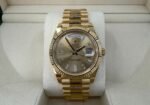 Rolex Day-Date 40 Yellow Gold Champagne Diamond Dial & Fluted Bezel President Bracelet 228238 - - Image 2