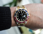 Rolex GMT-Master II 116758SARU 18K Yellow Gold Black Dial - Image 2