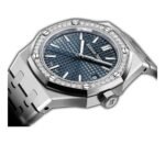 37mm Stainless Steel Diamond Bezel Blue Dial Automatic - Image 2
