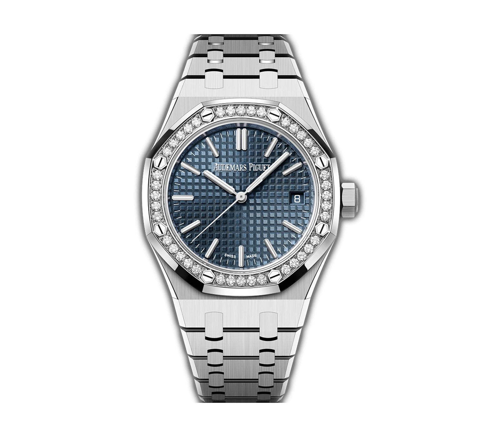 AP-15551ST.ZZ_.1356ST.05.jpg 37mm Stainless Steel Diamond Bezel Blue Dial Automatic - Image 1