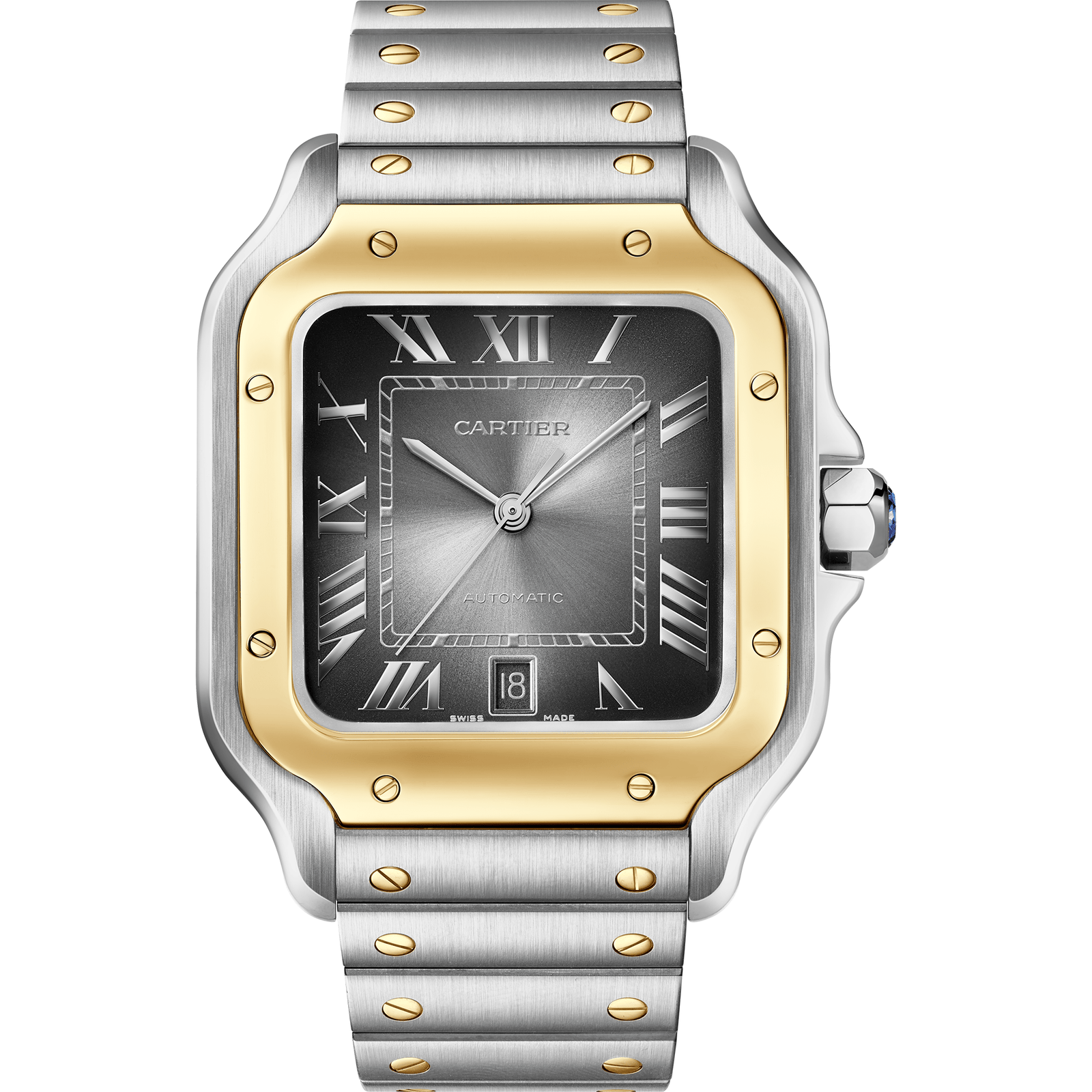 CRW2SA0030_0.png Santos de Cartier watch CRW2SA0030 - Image 1
