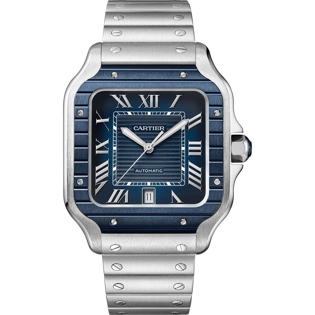 CRWSSA0048_0_png.jpg Santos de Cartier watch WSSA0048 - Image 1
