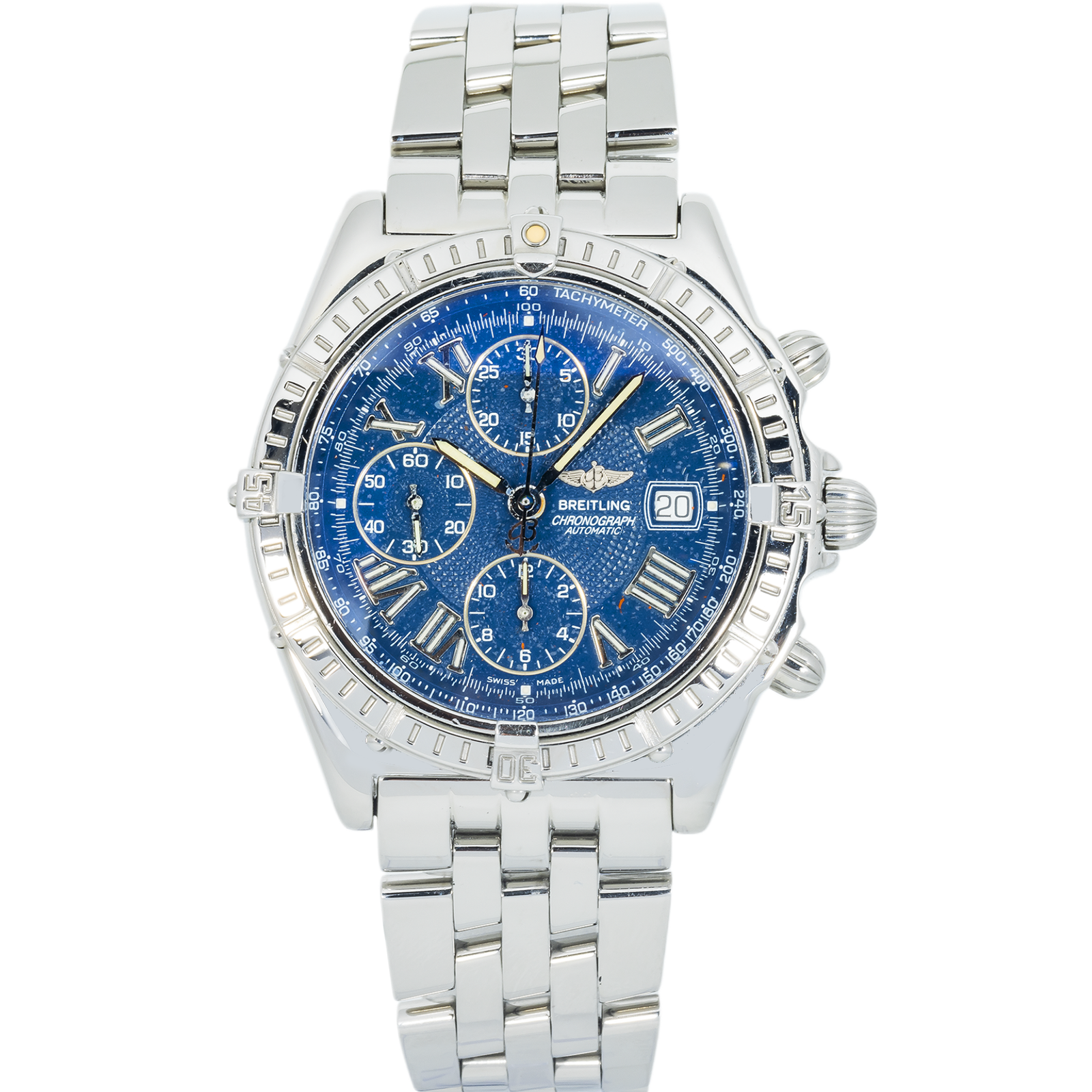 IMG_0309.png Breitling Chronomat A13055 – 39mm Stainless Steel Automatic Chronograph Watch - Image 1