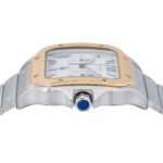 Cartier Santos W2SA0008 43mm White Dial With Two Tone Bracelet - Image 5