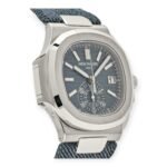 Patek Philippe Nautilus 5980 Denim Steel Mens Watch - Image 4