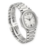 Patek Philippe Nautilus Silver Dial Steel Mens Watch 7118 - Image 4