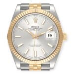 Rolex Datejust 41 Steel Yellow Gold 126333 Silver Dial Mens Watch - Image 2