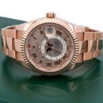 Rolex Sky Dweller Rose Gold 326935 Pink Sundust Dial Oyster Bracelet - Image 4
