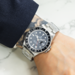Rolex Stainless Steel GMT Master II 40mm with Oyster Bracelet 16710, Black Insert - Image 5