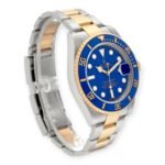 Rolex Submariner 40MM Two Tone Watch Blue Ceramic Bezel Blue Dial 116613LB - Image 6