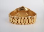 Rolex Day-Date 40 Yellow Gold Black Diamond Dial & Diamond Bezel President Bracelet 228348RBR - - Image 9