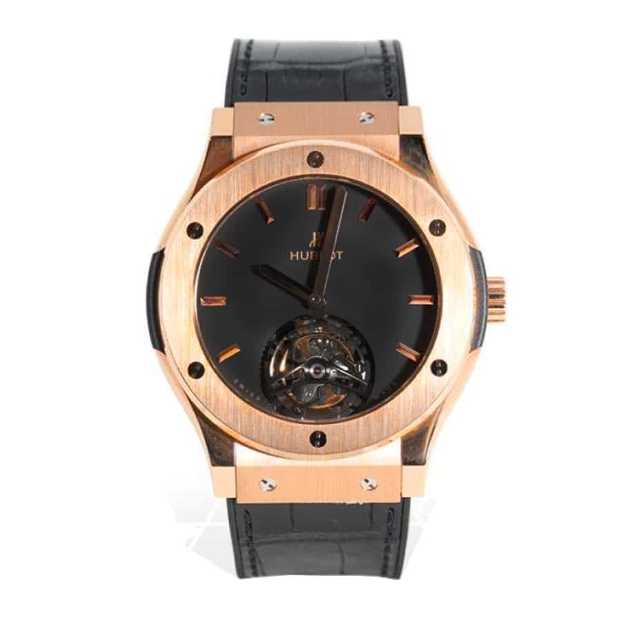hublot-classic-fusion-tourbillon-dial-black-505-ox-1180-lr-replica.jpg Hublot Big Bang Unico Tourbillon 505.OX.1180.LR “All Black” Deluxe Replica Edition - Image 1